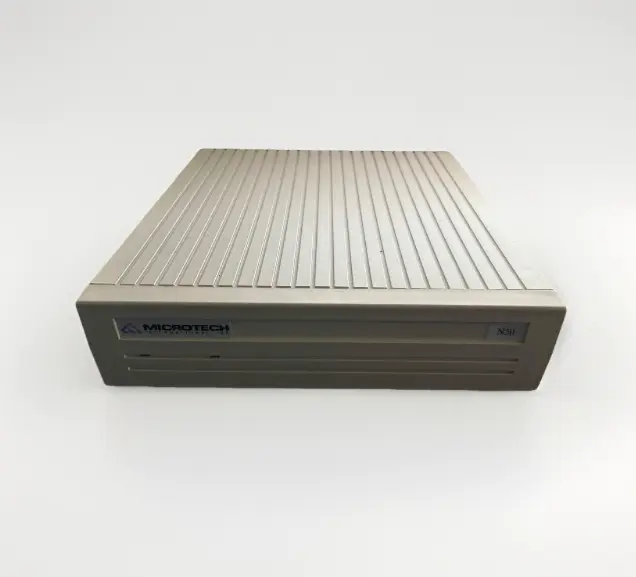 RARE Vintage Microtech International Inc N50 External SCSI W/ Power Cord & Cable