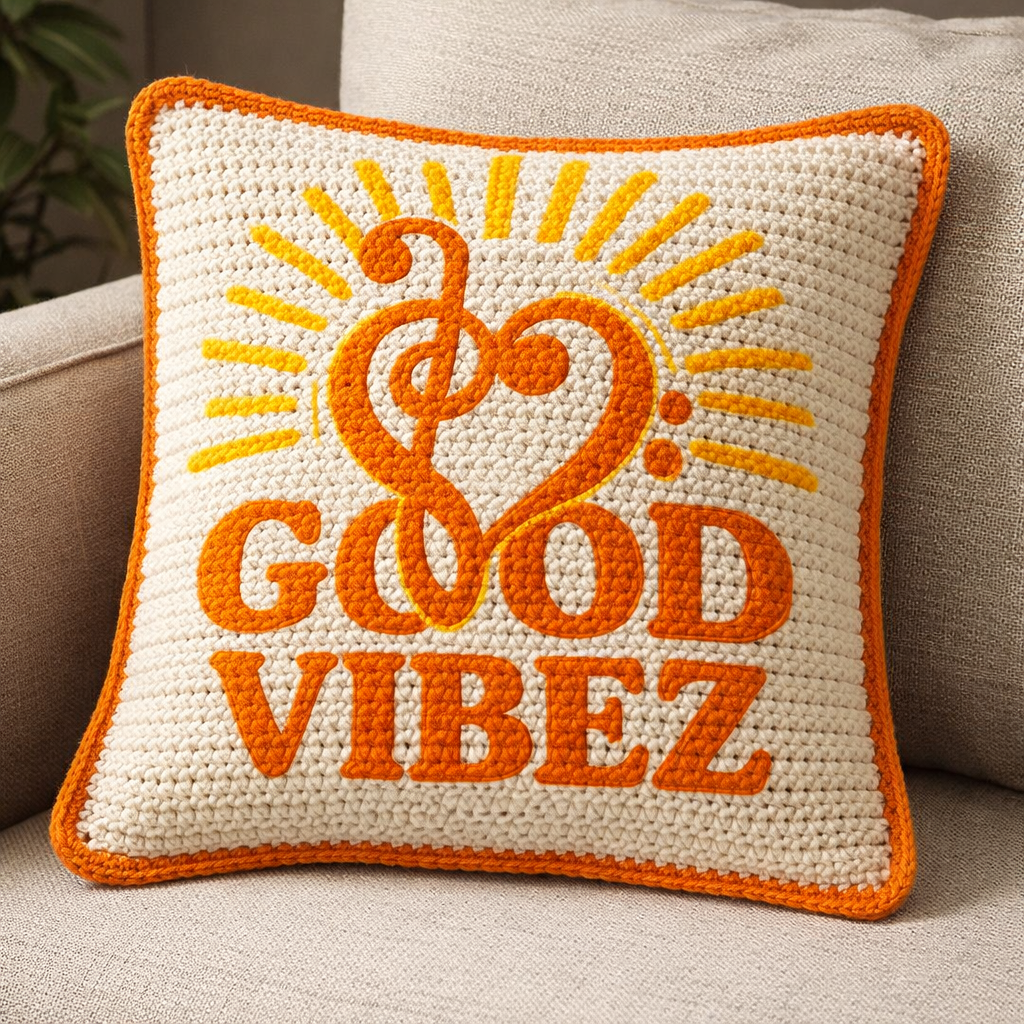 Pillow – Hand-Crocheted