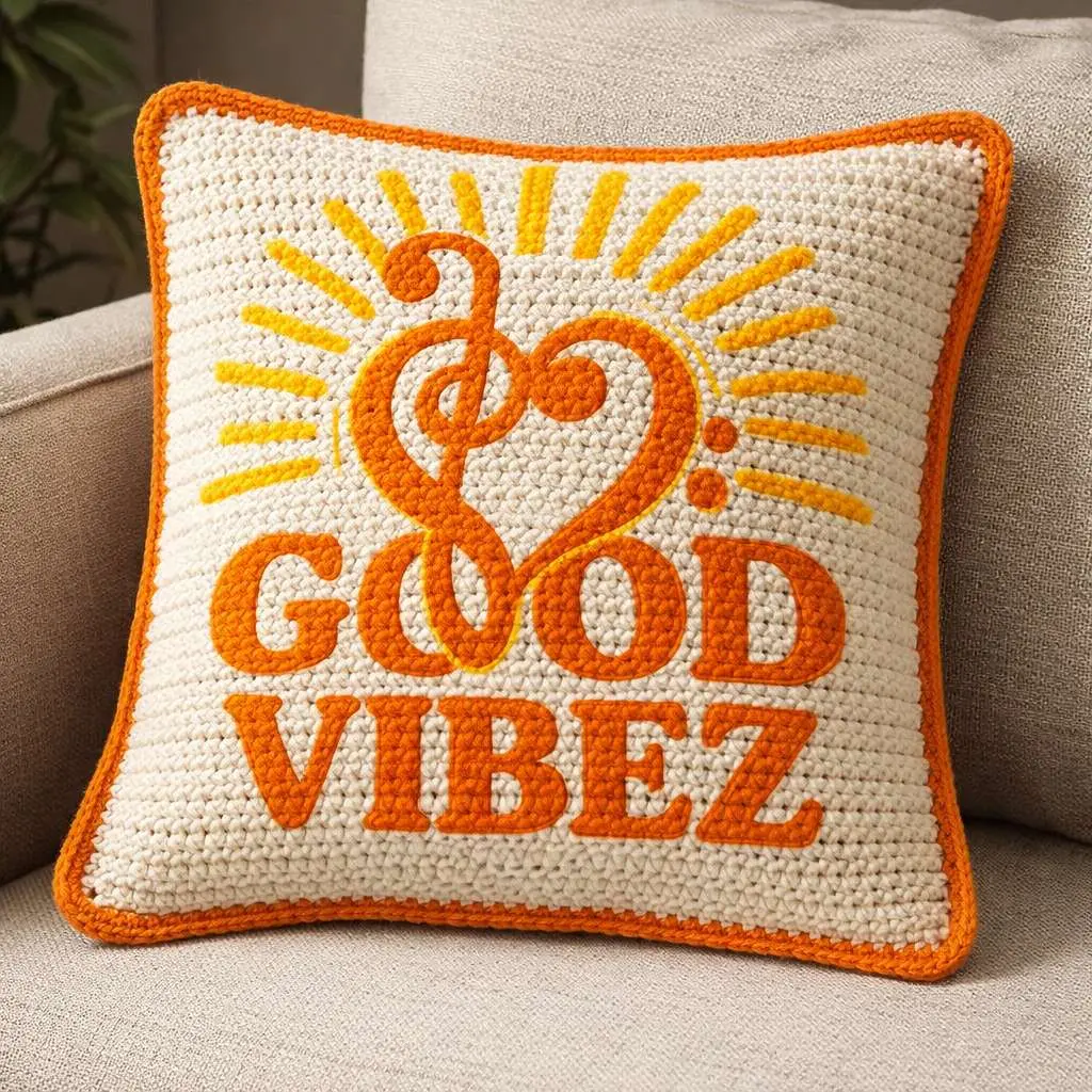 Pillow – Hand-Crocheted