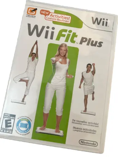 WII FIT PLUS NINTENDO WII COMPLETE Box VIDEO GAME