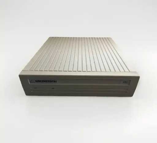 RARE Vintage Microtech International Inc N50 External SCSI W/ Power Cord & Cable